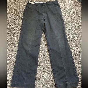 Red Kap Gray Lightweight Crew Pant Men’s 34x31 Pockets Rip On Front Casual Work